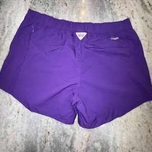 NWOT Columbia PFG Medium Women's Shorts Performance Purple Quick Dry